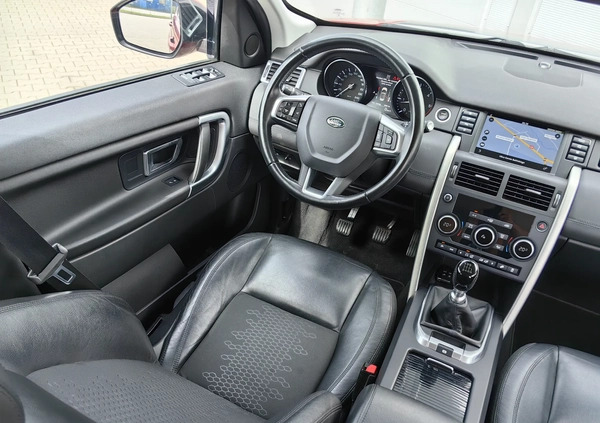 Land Rover Discovery Sport cena 76900 przebieg: 114000, rok produkcji 2015 z Łobżenica małe 742